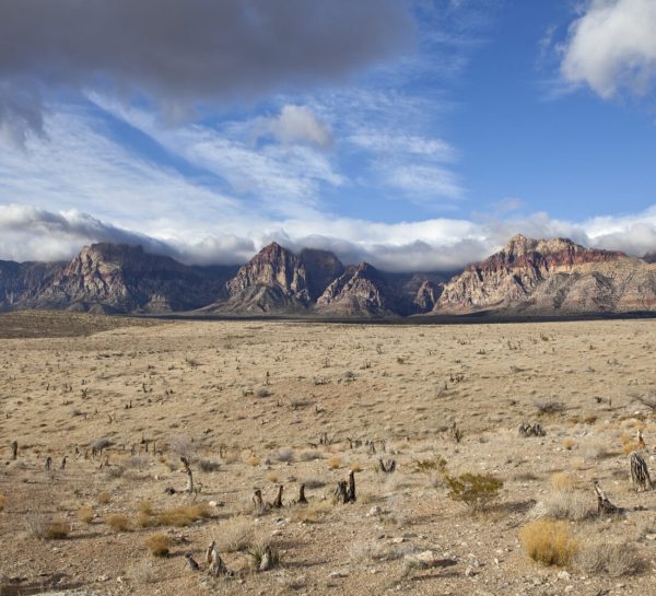 Spring storms roll over Red Rock National Conservation Area in Southern Nevada.